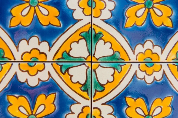Detalhe do azulejo maltês — Fotografia de Stock