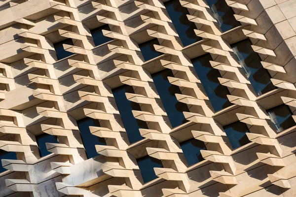 Patrones y líneas geométricas abstractas arquitectónicas — Foto de Stock