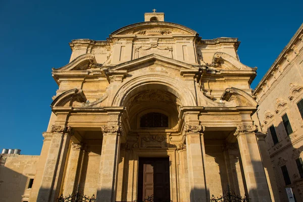 Kilise St Catherine İtalya, Valletta — Stok fotoğraf