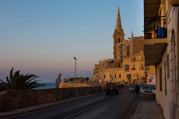 Günbatımı Valletta, Malta