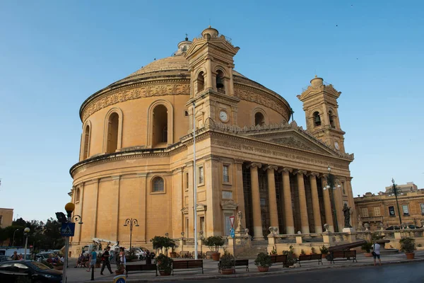 Mosta rotonde kerk. Malta — Stockfoto