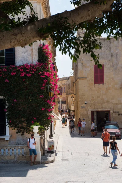 Tiché město Mdina, Malta — Stock fotografie