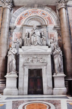 Saint Peter Bazilikası Vatikan iç