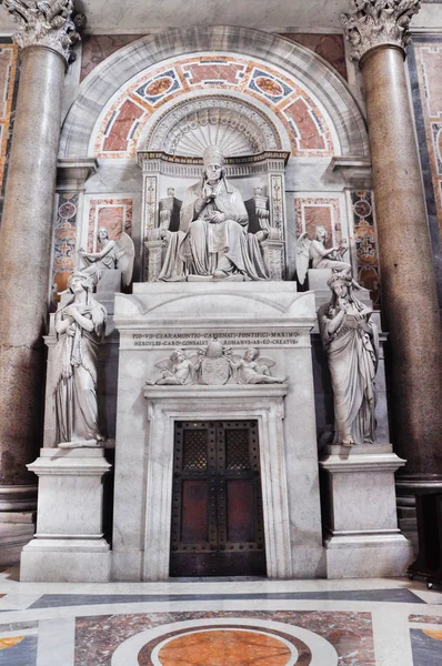 Interior de la Basílica de San Pedro, Vaticano —  Fotos de Stock