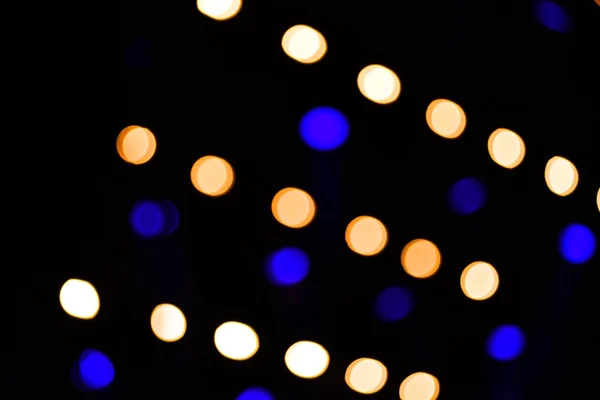 Bokeh led lights at a concert — Stock Photo, Image