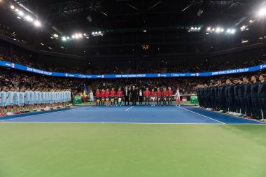 Tenis maçı açılış töreni