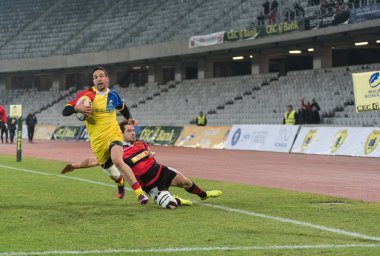 rugby oyuncuları eylem