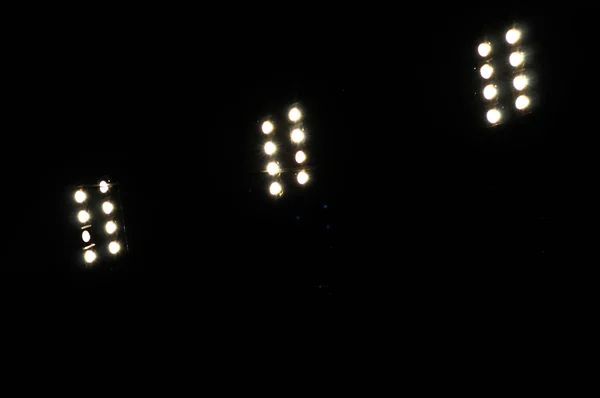 Stage lights during a rock concert — Stock Photo, Image