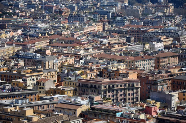 Aerial drone view of Rome city, Italy — Stock Photo, Image