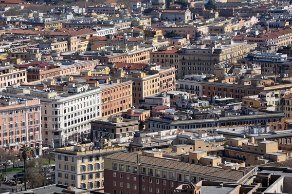 Aerial drone view of Rome city, Italy — Stock Photo, Image