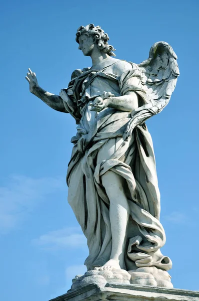 Estatua de mármol del ángel, Italia — Foto de Stock