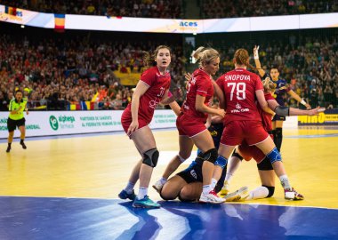 Kadınlar hentbol oynamak