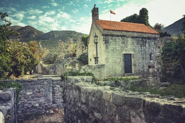 Ruiny Bar pevnosti, Černá Hora — Stock fotografie