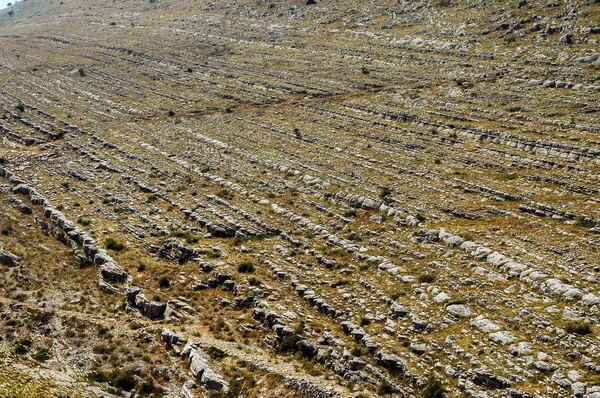 Warstwy wapienia Jurajski. Geologiczne wzór — Zdjęcie stockowe