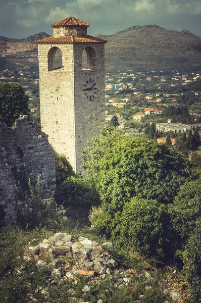 Ruínas da fortaleza Bar, Montenegro — Fotografia de Stock