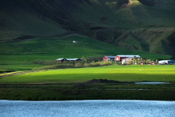 Maravilhosa paisagem e natureza islandesa — Fotografia de Stock