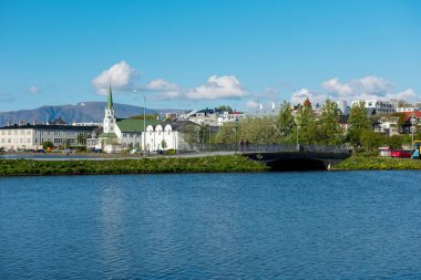 İzlanda 'nın Reykjavik Başkenti