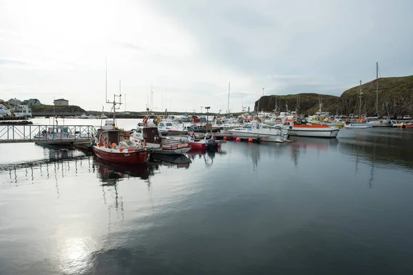 Stykkisholmur harbor, Snaefellsnes peninsula, Iceland — Stock Photo, Image