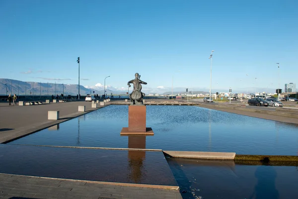 Islands huvudstad Reykjavik — Stockfoto