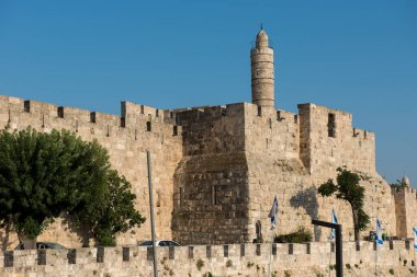 Tower of David and Jaffa gate, Jerusalem, Israel
