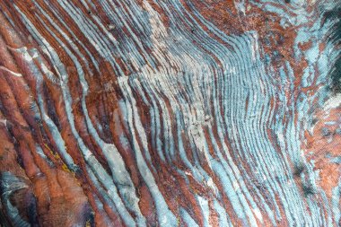 Doğal jeolojik kumtaşı deseni