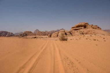 Wadi rum çöl, jordan