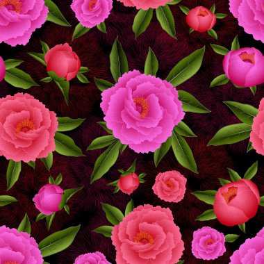 Kusursuz çiçek deseni 