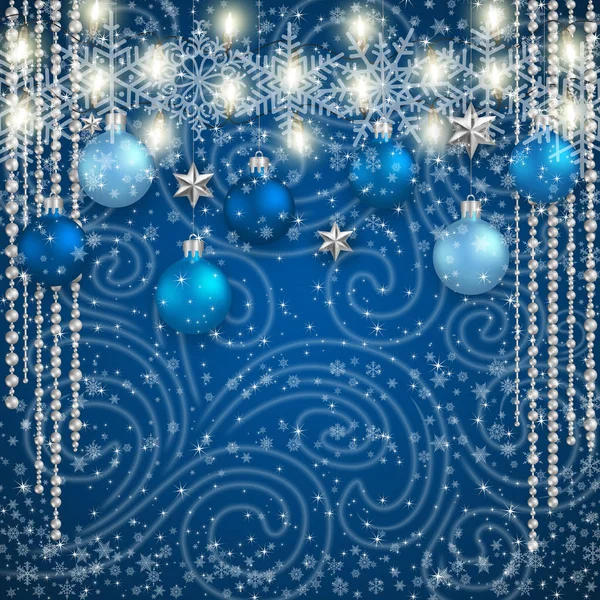 Natale o decorazione di nuovo anno — Vettoriale Stock