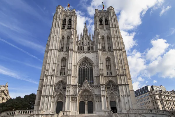 Cathedral of Brussels — Stock Photo, Image