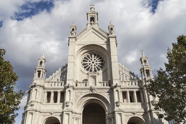 布鲁塞尔的教会圣凯瑟琳 — 图库照片
