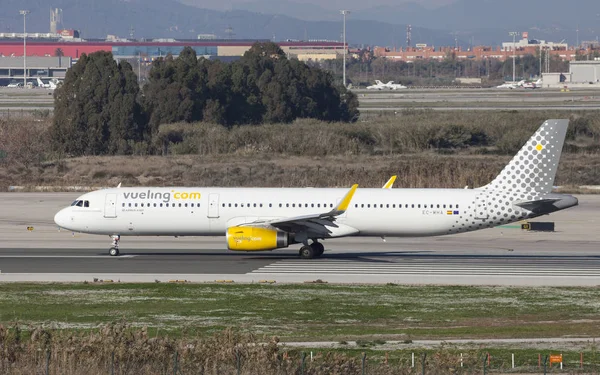 A321 de Airbus de Vueling en rodaje — Foto de Stock