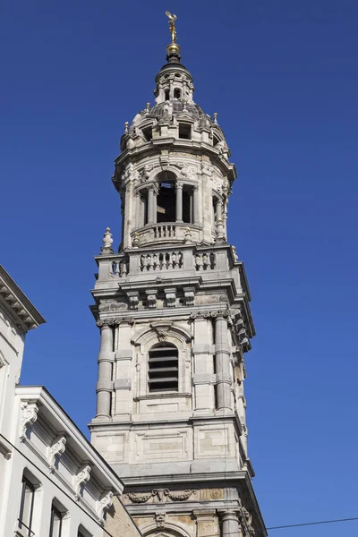 Saint Carolus Borromeus kilise kule — Stok fotoğraf