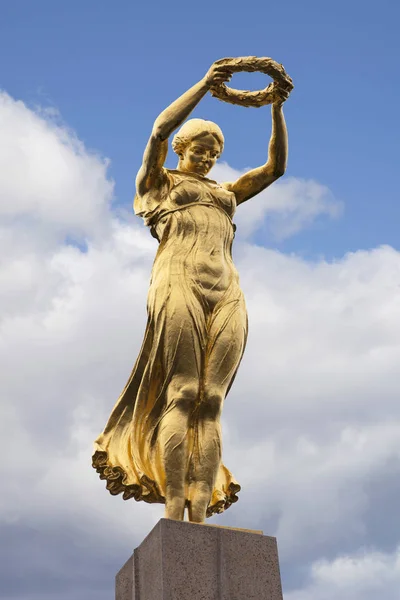 Den Golden ladyen av Luxemburg — Stockfoto