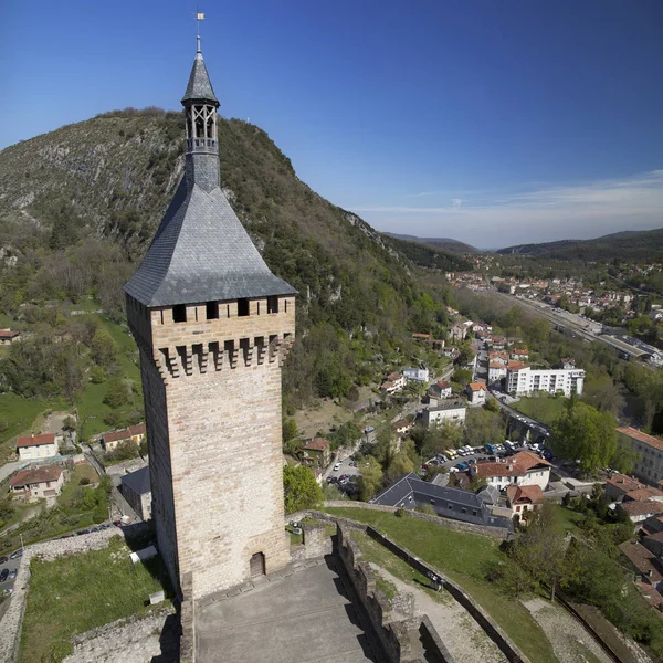 Tour Arget van het Chateau van Foix-Nemours — Stockfoto
