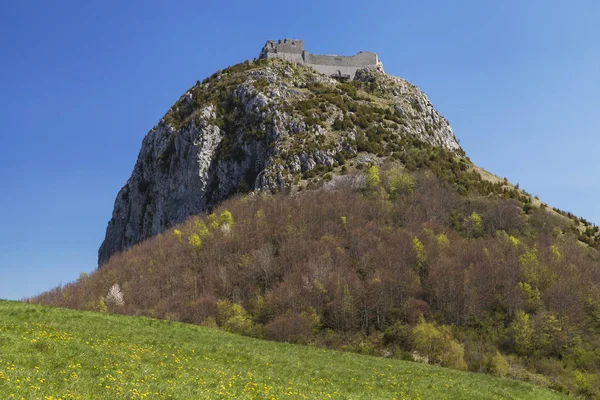 Chateau de Montsegur — Stockfoto
