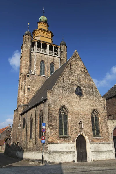 Chiesa di Gerusalemme a Bruges — Foto Stock