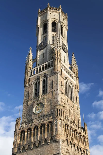 Glockenturm von Brügge — Stockfoto