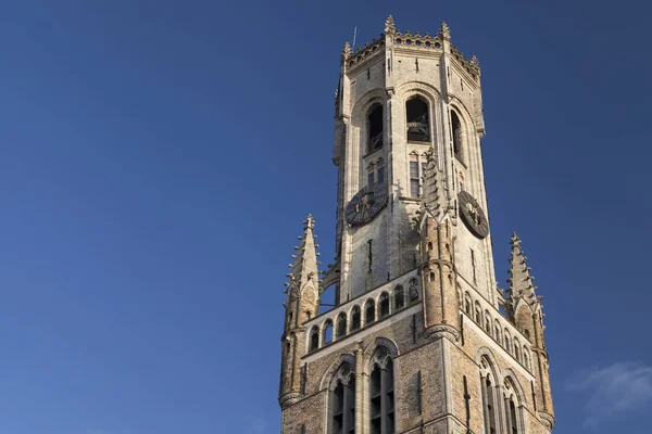 Top of the Belfry of Bruges — Stock Photo, Image