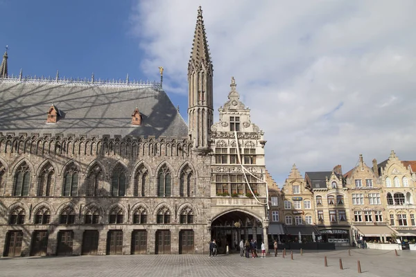 Ypres Grote Markt — Stok fotoğraf