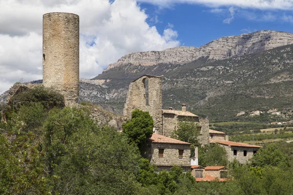 Baronia de Sant Oisme 和 Montsec — 图库照片