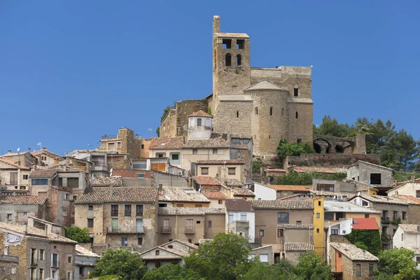 Collegiale kerk van Sant Pere in Ager — Stockfoto