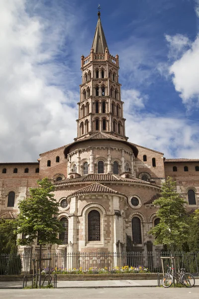 Basilikan Saint-Sernin — Stockfoto