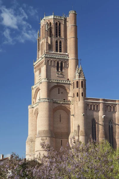 Tornet av katedralen Albi — Stockfoto