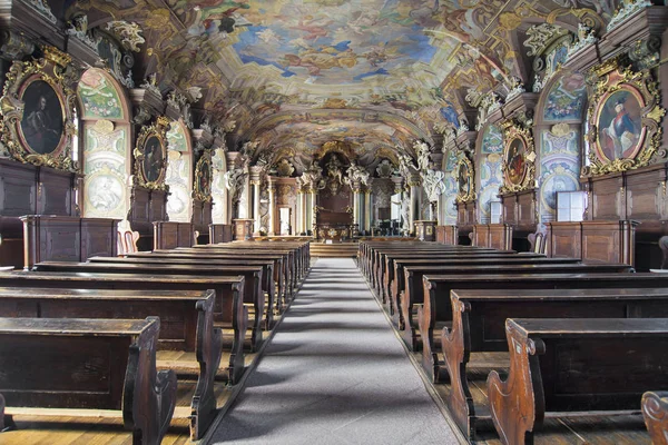 Aula Leopoldina v univerzitě ve Vratislavi — Stock fotografie