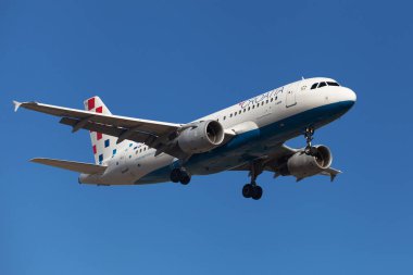 Hırvatistan Hava Yolları'nın Airbus A319
