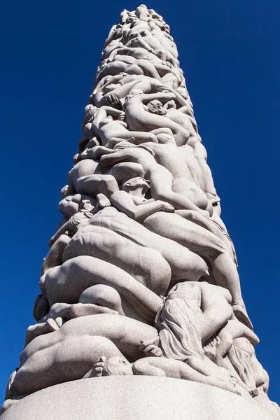 Vigeland Park, monolit — Zdjęcie stockowe