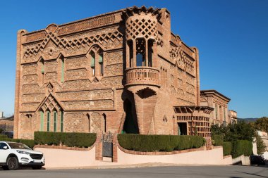 Casa Espinal in Colonia Guell clipart