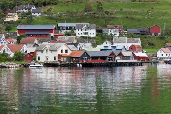 Hafen von undredal — Stockfoto