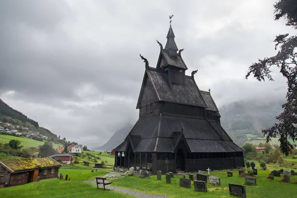 Hopperstad Stave Igreja — Fotografia de Stock