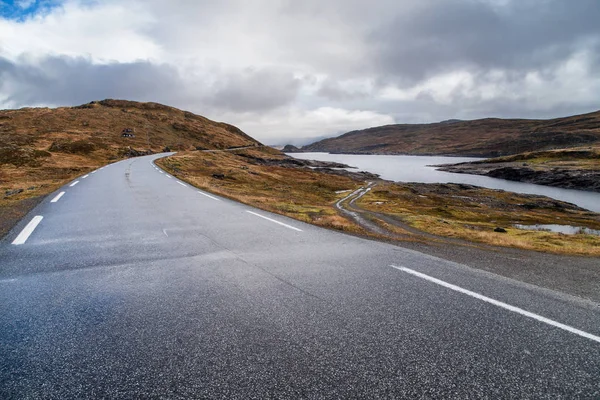 Vikafjell Mountain Road — Stock Photo, Image